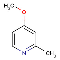 24103-75-1 4-methoxy-2-methylpyridine chemical structure