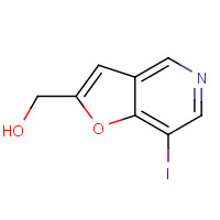 342601-32-5 (7-iodofuro[3,2-c]pyridin-2-yl)methanol chemical structure