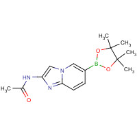 947249-08-3 N-[6-(4,4,5,5-tetramethyl-1,3,2-dioxaborolan-2-yl)imidazo[1,2-a]pyridin-2-yl]acetamide chemical structure