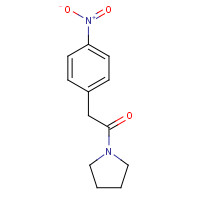 168897-62-9 2-(4-nitrophenyl)-1-pyrrolidin-1-ylethanone chemical structure