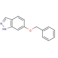 874668-62-9 6-phenylmethoxy-1H-indazole chemical structure