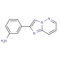 1149381-78-1 3-imidazo[1,2-b]pyridazin-2-ylaniline chemical structure