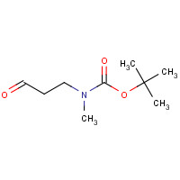 273757-11-2 tert-butyl N-methyl-N-(3-oxopropyl)carbamate chemical structure