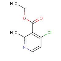 164390-30-1 ethyl 4-chloro-2-methylpyridine-3-carboxylate chemical structure