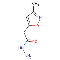 859285-24-8 2-(3-methyl-1,2-oxazol-5-yl)acetohydrazide chemical structure