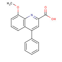921761-10-6 8-methoxy-4-phenylquinoline-2-carboxylic acid chemical structure