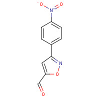 869496-64-0 3-(4-nitrophenyl)-1,2-oxazole-5-carbaldehyde chemical structure