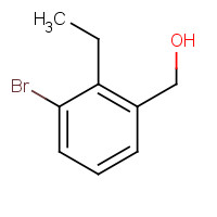 1344998-21-5 (3-bromo-2-ethylphenyl)methanol chemical structure