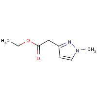 82668-55-1 ethyl 2-(1-methylpyrazol-3-yl)acetate chemical structure