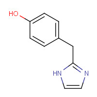 105329-92-8 4-(1H-imidazol-2-ylmethyl)phenol chemical structure
