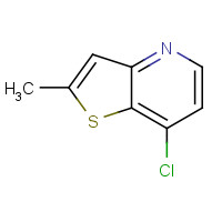 638219-98-4 7-chloro-2-methylthieno[3,2-b]pyridine chemical structure