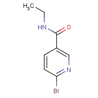 951885-70-4 6-bromo-N-ethylpyridine-3-carboxamide chemical structure