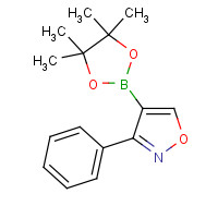 374715-23-8 3-phenyl-4-(4,4,5,5-tetramethyl-1,3,2-dioxaborolan-2-yl)-1,2-oxazole chemical structure