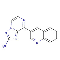 1360612-74-3 8-quinolin-3-yl-[1,2,4]triazolo[1,5-a]pyrazin-2-amine chemical structure