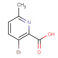 779344-30-8 3-bromo-6-methylpyridine-2-carboxylic acid chemical structure