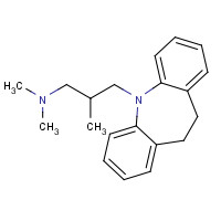 739-71-9 3-(5,6-dihydrobenzo[b][1]benzazepin-11-yl)-N,N,2-trimethylpropan-1-amine chemical structure