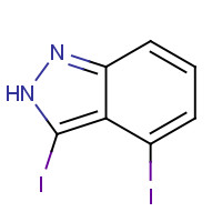 885518-66-1 3,4-diiodo-2H-indazole chemical structure