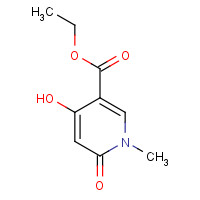 853105-37-0 ethyl 4-hydroxy-1-methyl-6-oxopyridine-3-carboxylate chemical structure