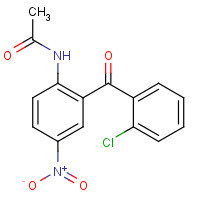 631861-76-2 N-[2-(2-chlorobenzoyl)-4-nitrophenyl]acetamide chemical structure