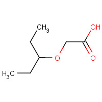 189955-91-7 2-pentan-3-yloxyacetic acid chemical structure