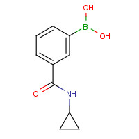 850567-23-6 [3-(cyclopropylcarbamoyl)phenyl]boronic acid chemical structure