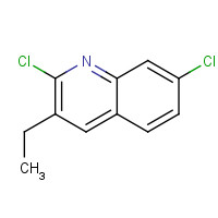 132118-51-5 2,7-dichloro-3-ethylquinoline chemical structure