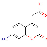 85157-21-7 2-(7-amino-2-oxochromen-4-yl)acetic acid chemical structure
