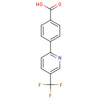 223127-47-7 4-[5-(trifluoromethyl)pyridin-2-yl]benzoic acid chemical structure