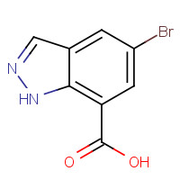953409-99-9 5-bromo-1H-indazole-7-carboxylic acid chemical structure