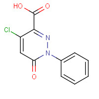 339030-73-8 4-chloro-6-oxo-1-phenylpyridazine-3-carboxylic acid chemical structure