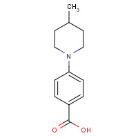 97096-92-9 4-(4-methylpiperidin-1-yl)benzoic acid chemical structure