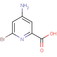 1060811-27-9 4-amino-6-bromopyridine-2-carboxylic acid chemical structure