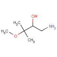 885032-36-0 1-amino-3-methoxy-3-methylbutan-2-ol chemical structure