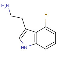 467452-26-2 2-(4-fluoro-1H-indol-3-yl)ethanamine chemical structure