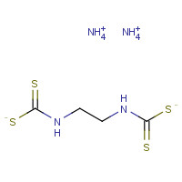 3366-10-7 diazanium;N-[2-(sulfidocarbothioylamino)ethyl]carbamodithioate chemical structure