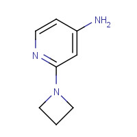 1227055-38-0 2-(azetidin-1-yl)pyridin-4-amine chemical structure