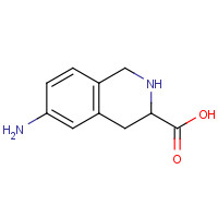 754963-56-9 6-amino-1,2,3,4-tetrahydroisoquinoline-3-carboxylic acid chemical structure