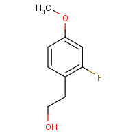1147392-04-8 2-(2-fluoro-4-methoxyphenyl)ethanol chemical structure
