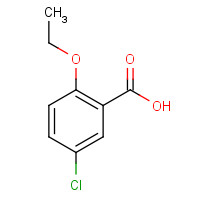 62871-12-9 5-chloro-2-ethoxybenzoic acid chemical structure