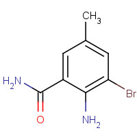 324528-81-6 2-amino-3-bromo-5-methylbenzamide chemical structure
