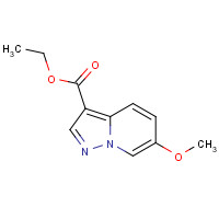 885276-41-5 ethyl 6-methoxypyrazolo[1,5-a]pyridine-3-carboxylate chemical structure