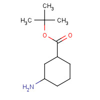 124789-18-0 tert-butyl 3-aminocyclohexane-1-carboxylate chemical structure