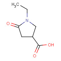 52743-73-4 1-ethyl-5-oxopyrrolidine-3-carboxylic acid chemical structure