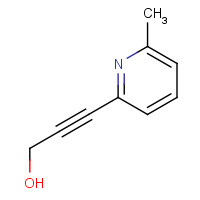 170859-78-6 3-(6-methylpyridin-2-yl)prop-2-yn-1-ol chemical structure
