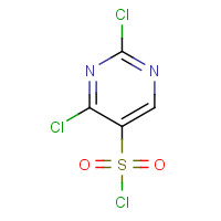 23920-08-3 2,4-dichloropyrimidine-5-sulfonyl chloride chemical structure