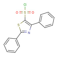 868755-57-1 2,4-diphenyl-1,3-thiazole-5-sulfonyl chloride chemical structure