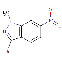 74209-32-8 3-bromo-1-methyl-6-nitroindazole chemical structure