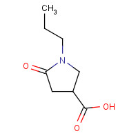 208118-23-4 5-oxo-1-propylpyrrolidine-3-carboxylic acid chemical structure