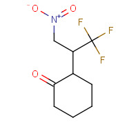 112092-00-9 2-(1,1,1-trifluoro-3-nitropropan-2-yl)cyclohexan-1-one chemical structure