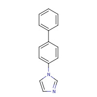 108085-60-5 1-(4-phenylphenyl)imidazole chemical structure